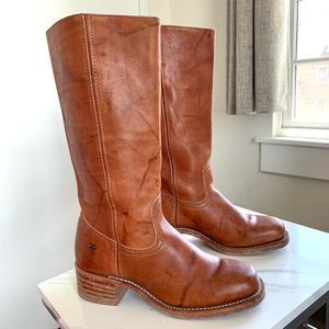FRYE campus boots sz 9 womens